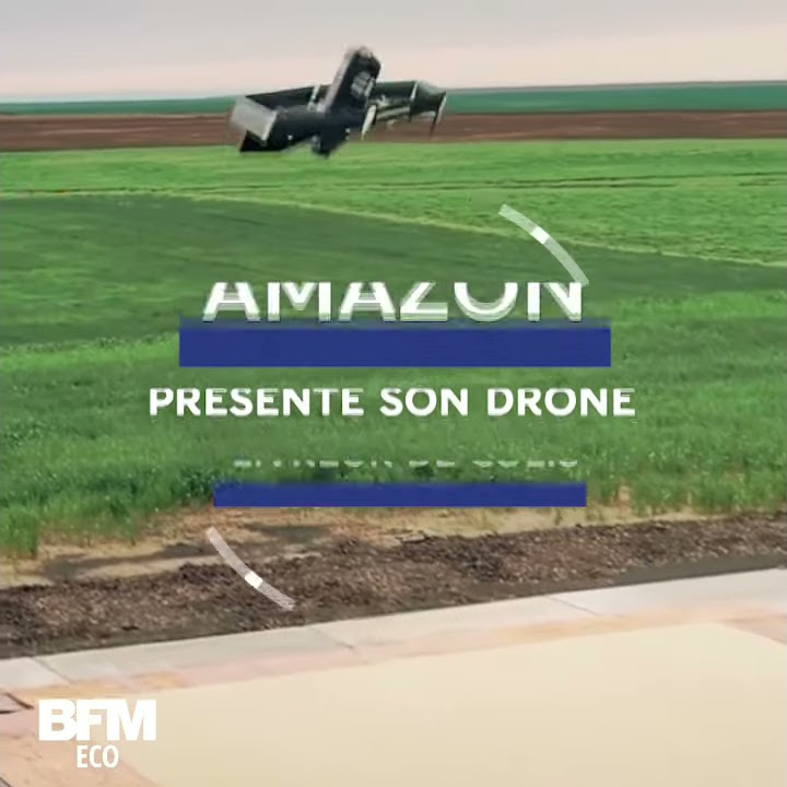 Amazon présente la dernière version de son drone livreur de colis - BFMTV