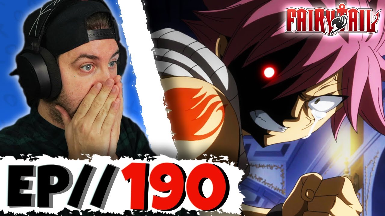 fairy tail, fairy tail reaction, fairy tail episode 190 reaction, f...