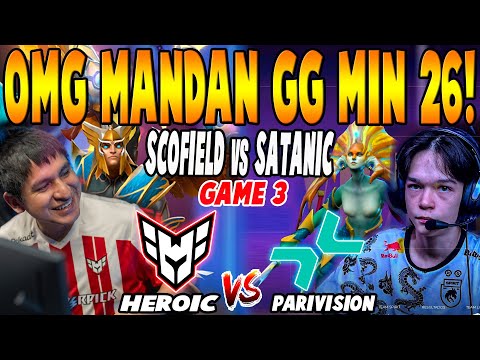 HEROIC vs PARIVISION [GAME 3] BO3 - WISPER vs SATANIC - DREAMLEAGUE SEASON 27 DOTA 2