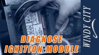 How to diagnose a bad ignition module on pizza conveyor oven tutorial Windy City Repair tips