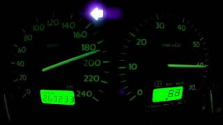 Volkswagen Golf 3 VR6 0-200 km/h acceleration