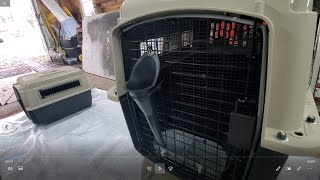 How to get your Pet crate Airplane Ready.