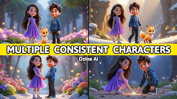 How to Create Multiple Consistent Characters with Dzine AI Full Tutorial 2025