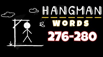 HANGMAN WORDS Two Player Games level 276 277 278 279 280