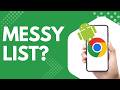 How to Organize Reading List in Google Chrome on Android Step by Step