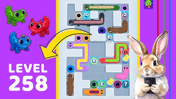 Gecko Out Level 258 Solution Walkthrough