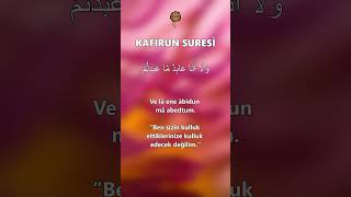 Kafirun Suresi