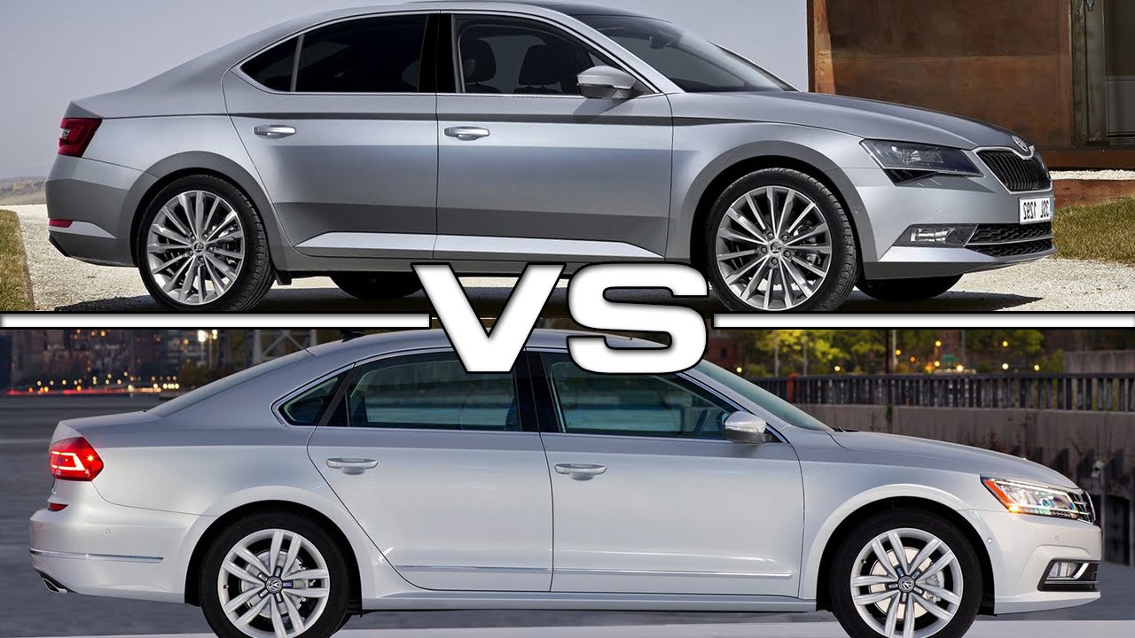 vw passat vs skoda superb