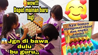 ? Ide kreatif || Kreasi dari limbah || Cara membuat alat permainan edukatif dari rak telur