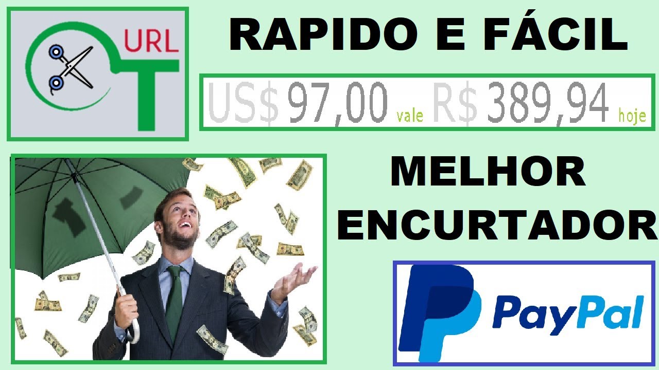 Novo Encurtador de Link que Paga Taxas Muito Altas via Paypal (2018) - YouTube