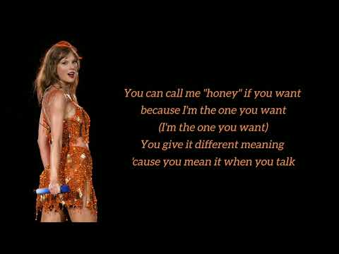 Honey Taylor Swift Lyrics