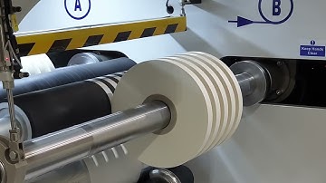 SRC Systems 1060CS Slitter | Silicone Release Paper | Rewind B Close View