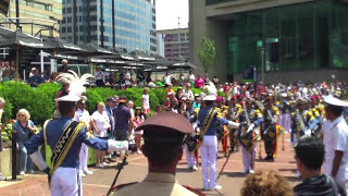 : Indonesian Band at Big Boats in the Baltimore Inner Harbor