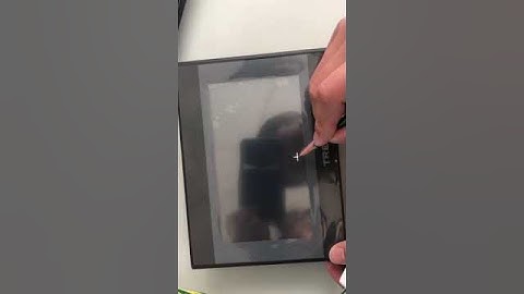 How to adjust Mitsubishi touch screen precision