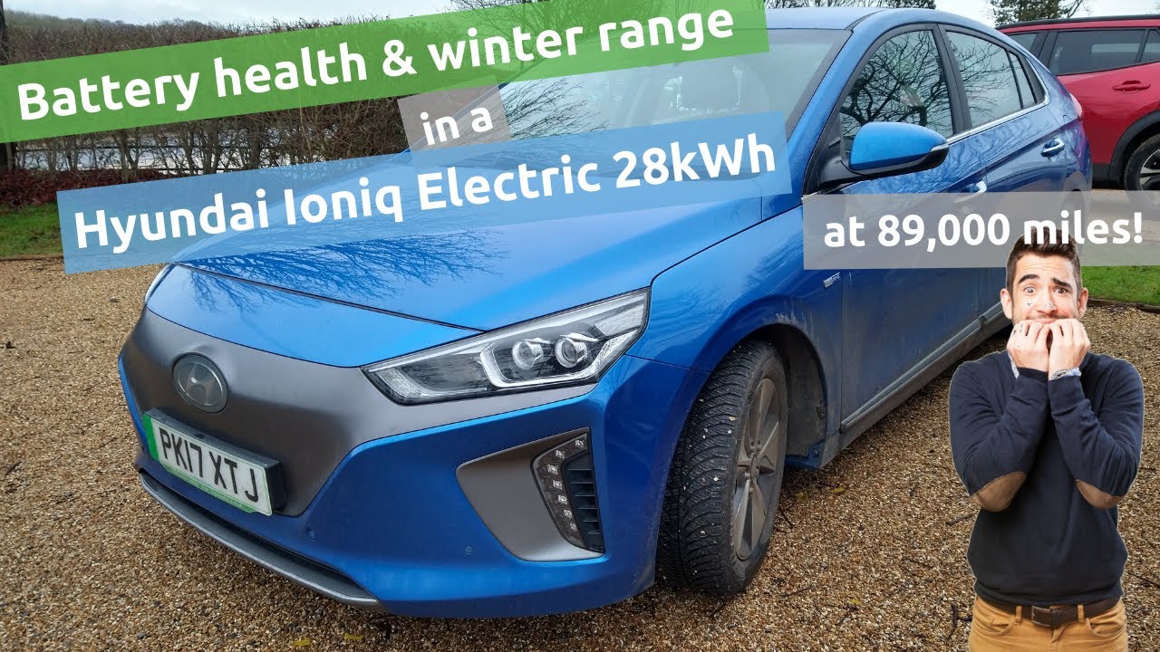 How Long To Do Ev Batteries Last? Lets Look At A Hyundai Ioniq Electric At 89,000 Miles.