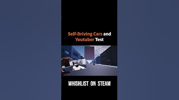 Self-Driving Cars and Youtuber Test. #indiegame #UE5 #futuristic #scifi  #memes #autonomousvehicles