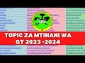 LIVE TOPIC ZOTE ZITAKAZO TUNGA MTIHANI WA QT 2023 MTIHANI WA QT Necta 2023 2024 LIVE TOPIC ZOTE ZITAKAZO TUNGA MTIHANI WA QT 2023 MTIHANI WA QT Necta 2023 2024