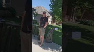 HOA Karen \& Husband get mad after being asked not to trespass or leave signs on my property