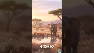 The Elephant Who Chose to Wait 🐘 | A Gentle Story of Kindness #emotional #shorts #story