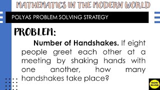 NUMBER OF HANDSHAKES