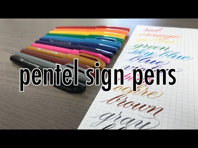 Is Pentel Touch Brush Pen Recommended for Beginners in Brush Lettering?  FULL REVIEW! 