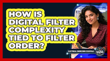 How Is Digital Filter Complexity Tied To Filter Order?