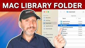 How To Get To Your Library Folder On a Mac