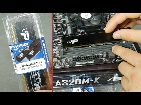 Patriot Signature DDR4 RAM Unboxing &amp; Installation