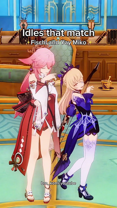 Old Genshin trends slay #yaemiko #fischl #neuvillette #wriothesley #dahlia #genshin #genshinimpact