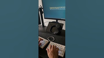 Zuoya GMK 70 148WPM (156 Raw) #typing #speed #desksetup #mechanicalkeyboard #ktt #chalks