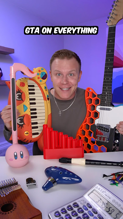 Playing GTA on EVERY Instrument!