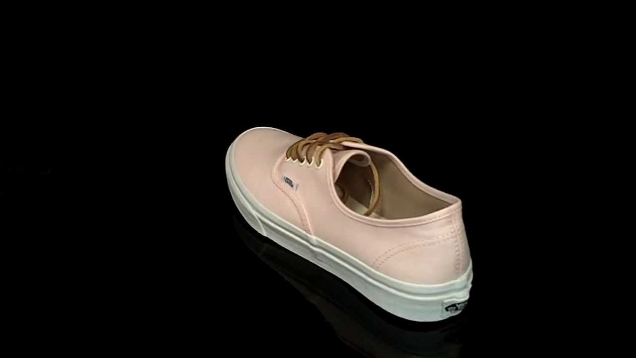 vans authentic slim soft pink