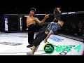 UFC4 Bruce Lee vs Danny Chan Kung Fu Hustle EA Sports UFC 4