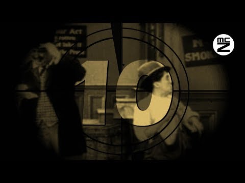 10 Second Old Film Countdown • Vintage Silent Movie Timer in Charlie Chaplin Style