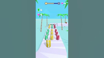 Juice Run 🌈 9 Level Gameplay Walkthrough | Best Android, iOS Games #shorts