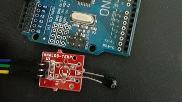 TEMPERATURE SENSOR (ANALOG  KY-013) WITH ARDUINO UNO
