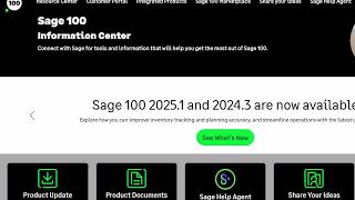 Sage 100 - What's New in Version 2026.0