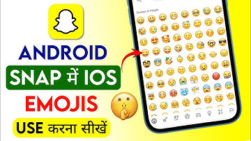 IOS Snapchat For Android | IOS Emoji On Snapchat 2025 | IPhone Snapchat me kaise laye | iPhone Snap