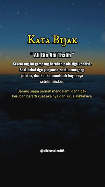kata bijak Ali Bin Abi Thalib #shortvideo #youtubeshorts #status #storywa #fyp #fypシ #shorts #viral