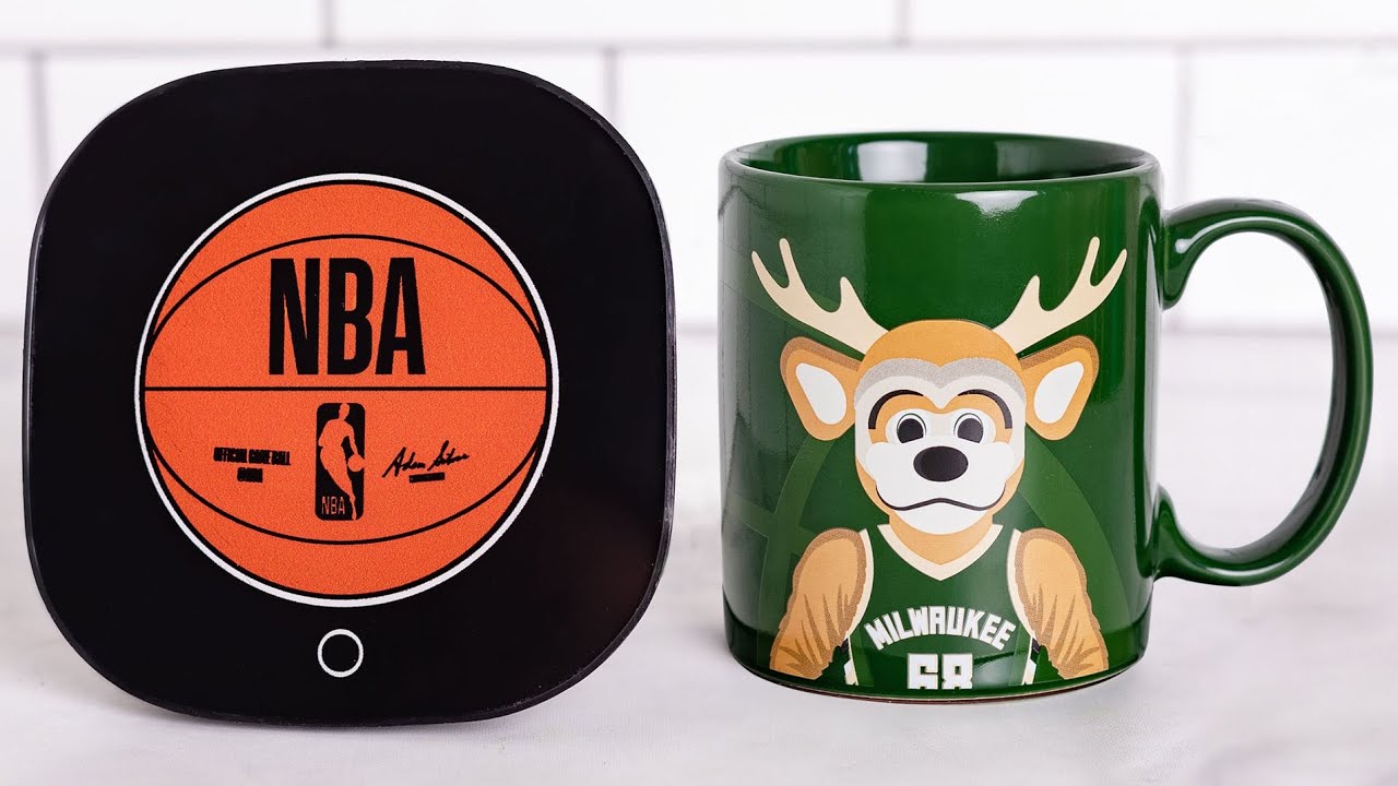 Uncanny Brands NBA Milwaukee Bucks Bango Mascot Mug Warmer with