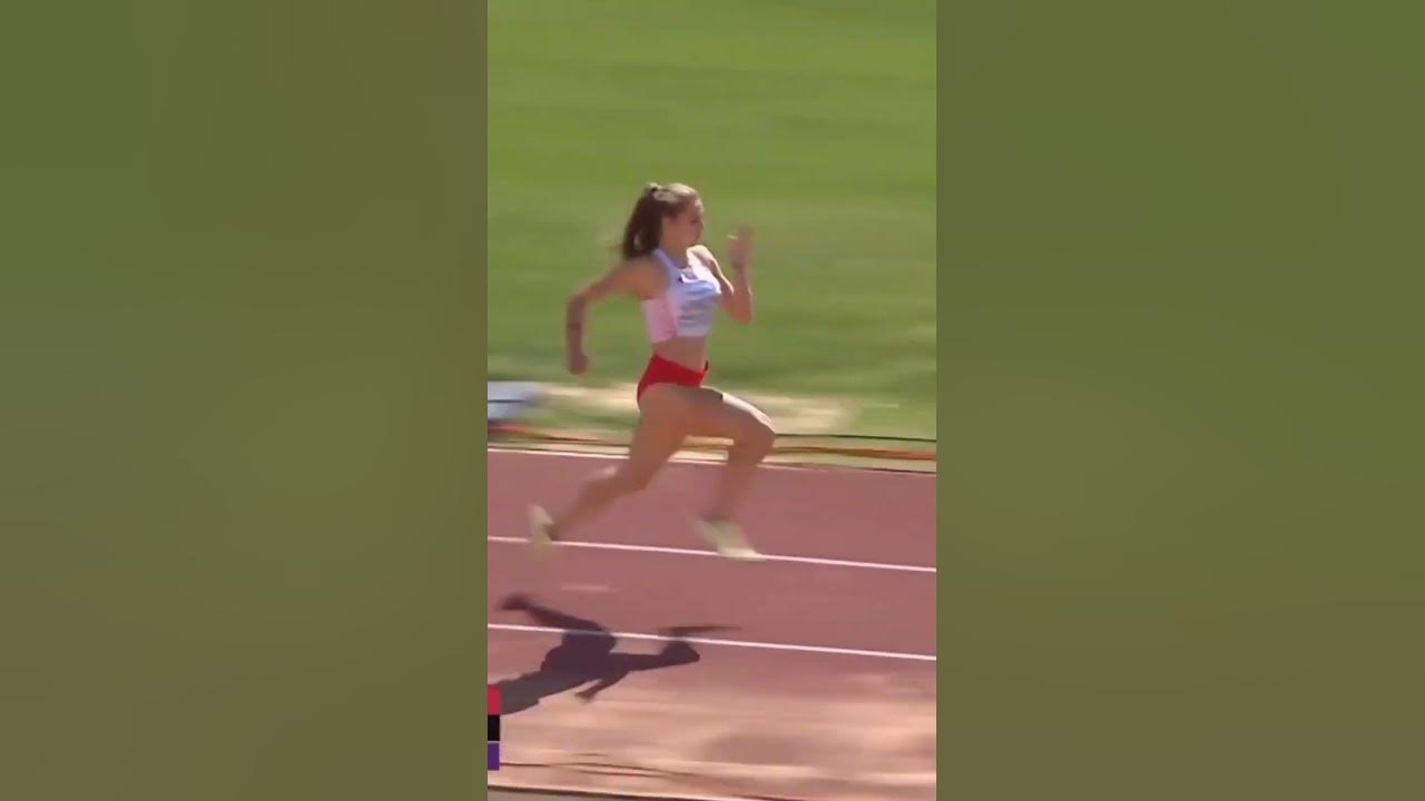 Woman's Long Jump - European Athletics U18 Championships 2022 #Shorts #sport