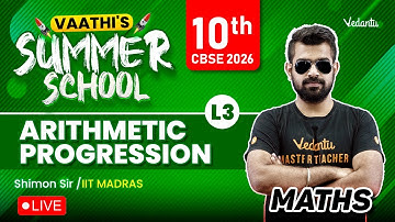 Arithmetic progression L3 | Vaathi