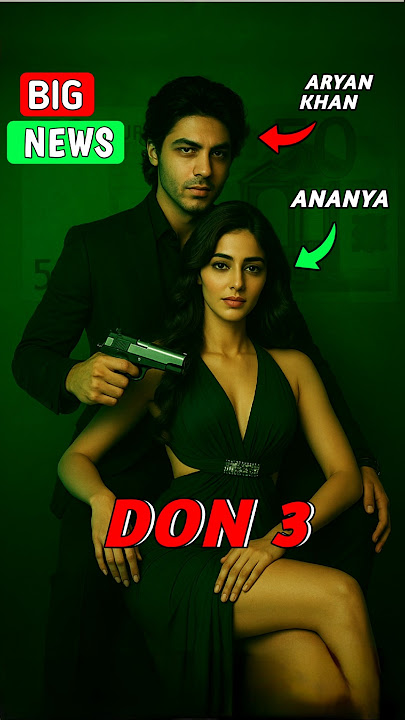 Aryan Khan be the Don in Don 3 😱