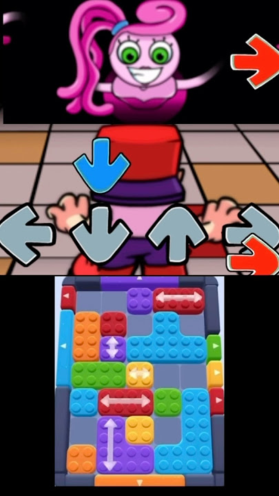 FNF vs Mommy Long Legs?! 😳🎵 #fnf #blockjam #fnfcharactertest