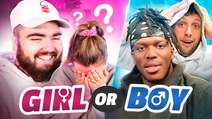 BABY GENDER REVEAL WITH SIDEMEN