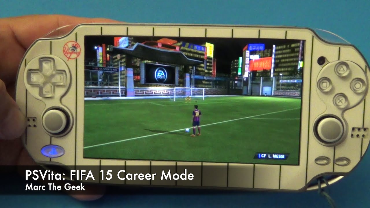 Psvita Fifa 15 Career Mode Hands On Youtube