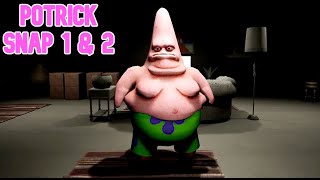 Potrick Snap 1 \& 2 - New SpongeBob Scary Story 2023 - Full Horror Story Playthrough - HD