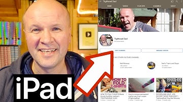 IPAD! How to change your YouTube Channel Name
