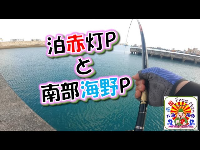 Okinawa Fishing] Naha Tomari Red Light Point and Nanbu Umino