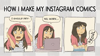 Как я делаю комиксы для Instagram на Procreate 🖋 РИСОВАЙТЕ СО МНОЙ